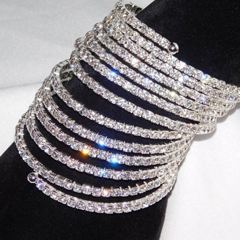 Ten rows of bullet pull bright silver